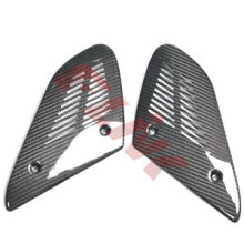 Cubierta de motor de fibra de carbono para Audi S4 2.7t